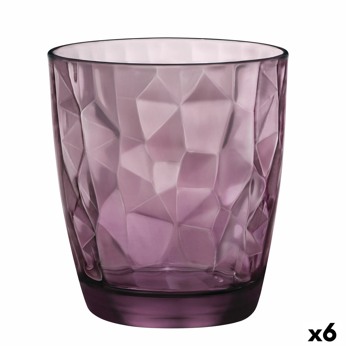 Set de Vasos Bormioli Rocco Florian Transparente 6 Unidades Vidrio 375 ml 